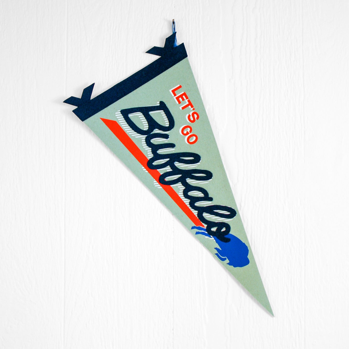 Let’s Go Buffalo Pennant Banner
