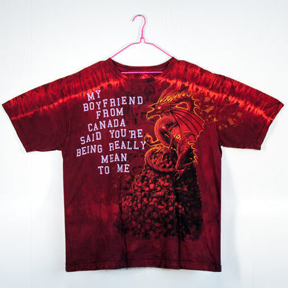 My Boyfriend From Canada Intrusive Thought Tee (XL)