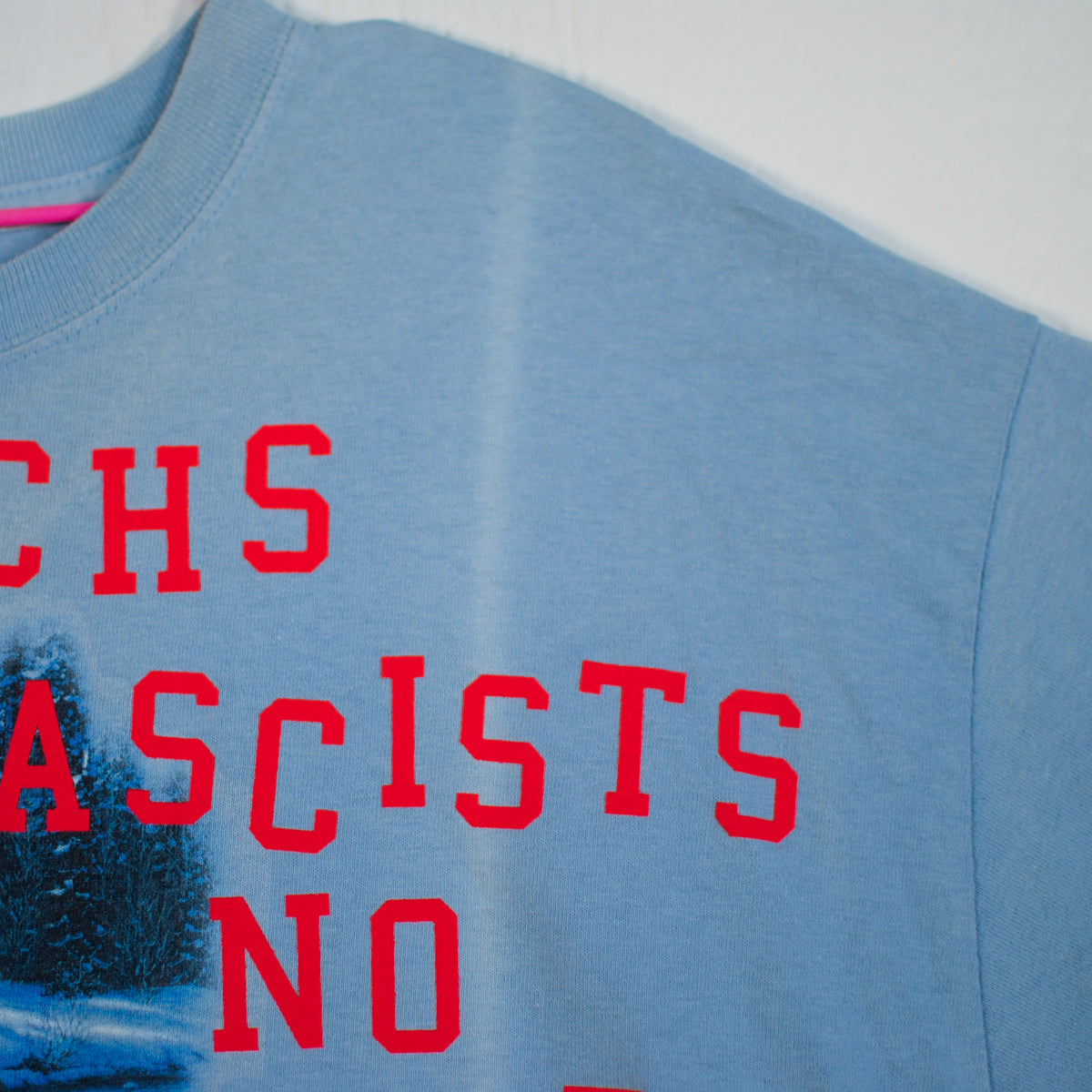 No Oligarchs, No Fascists, No Scrubs Intrusive Thought Tee (XL)