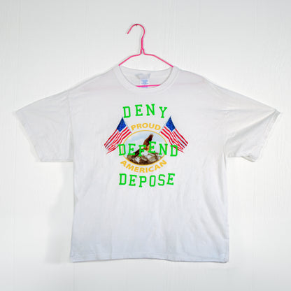 Deny Defend Depose Intrusive Thought Tee (L)