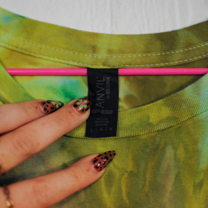 Arm the Dolls Hand-Dyed Intrusive Thought Tee (L)