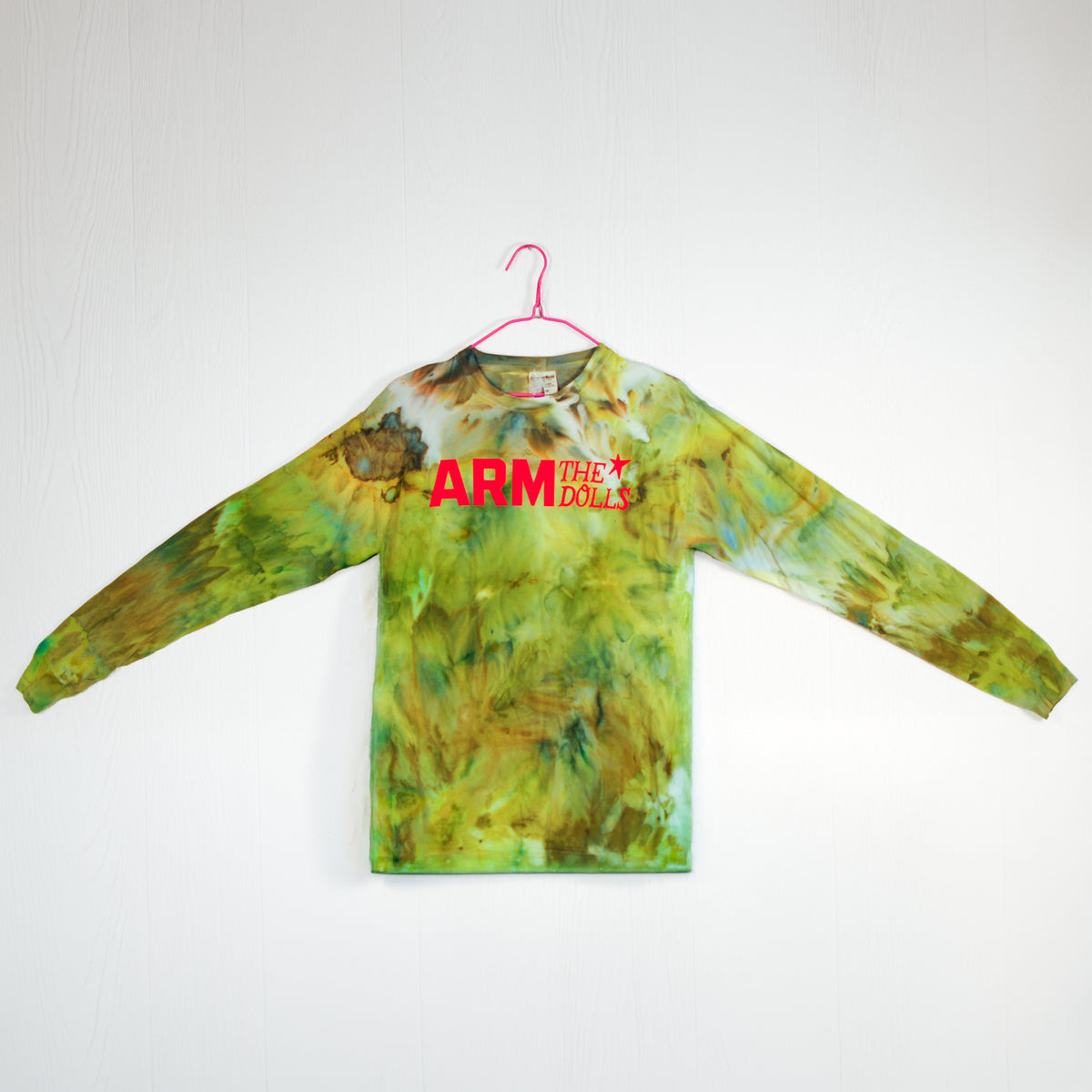 Arm the Dolls Hand-Dyed Long Sleeve Intrusive Thought Tee (M)