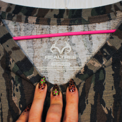 Arm the Dolls Camo Long Sleeve Intrusive Thought Tee (2XL)