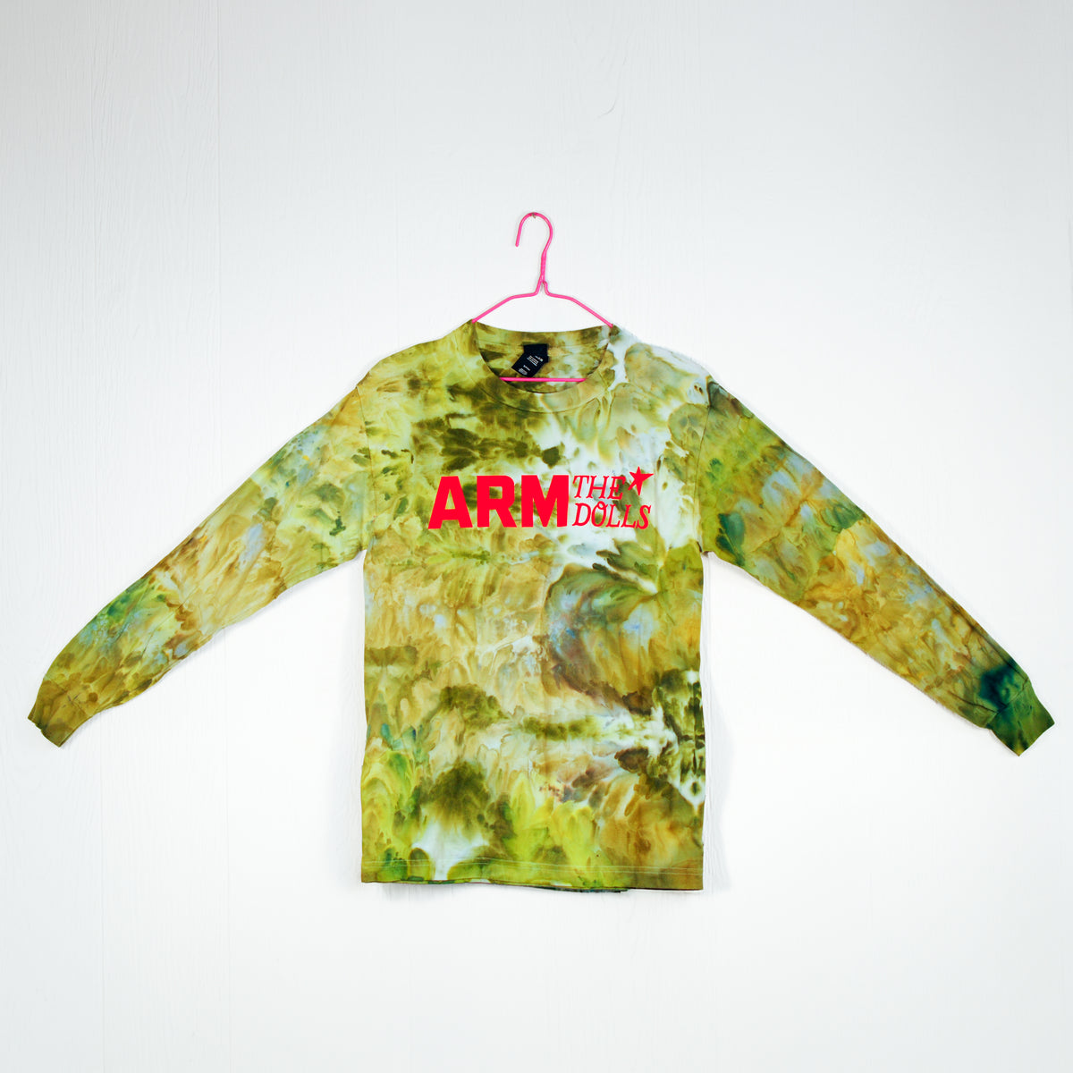 Arm the Dolls Hand-Dyed Long Sleeve Intrusive Thought Tee (S)