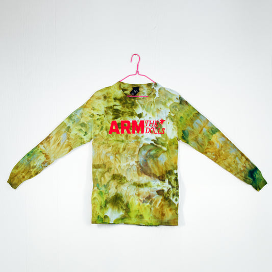 Arm the Dolls Hand-Dyed Long Sleeve Intrusive Thought Tee (S)