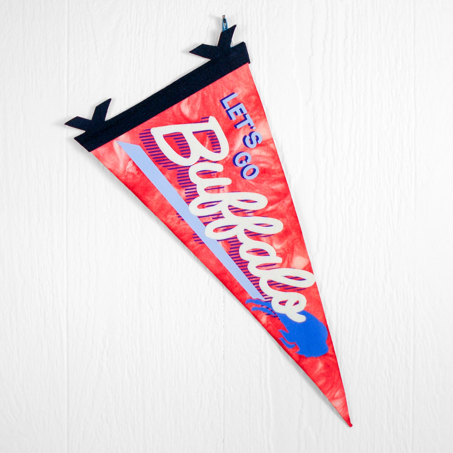 Let’s Go Buffalo Pennant Banner
