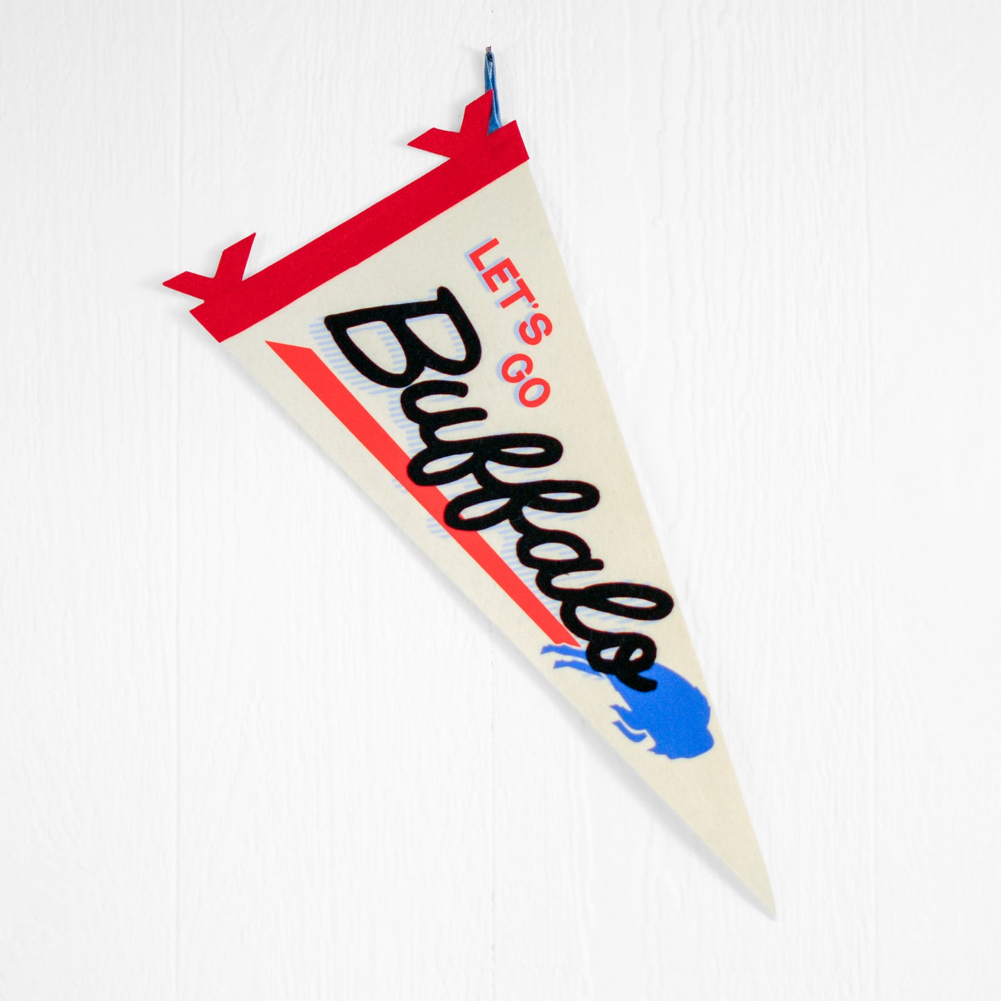 Let’s Go Buffalo Pennant Banner