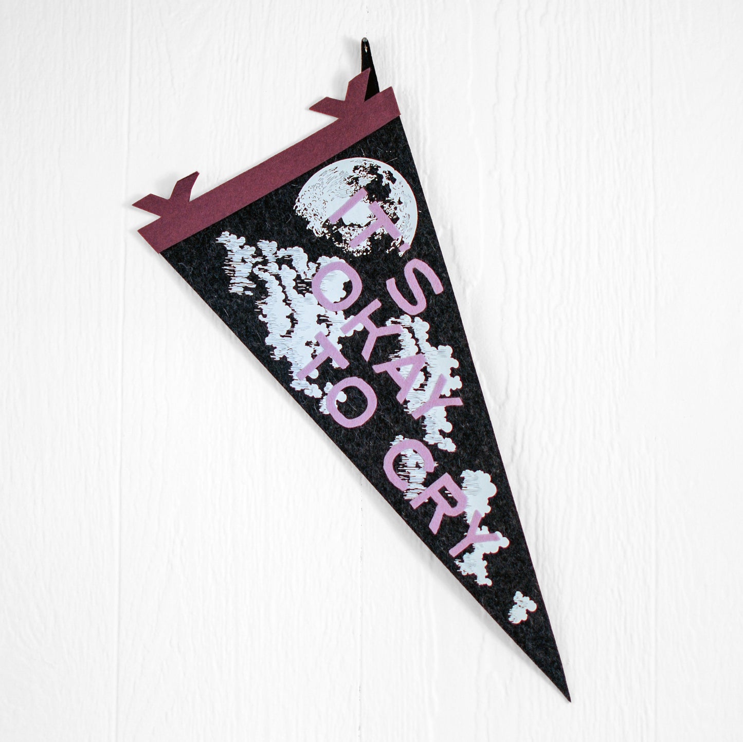 It's Okay to Cry Pennant Banner