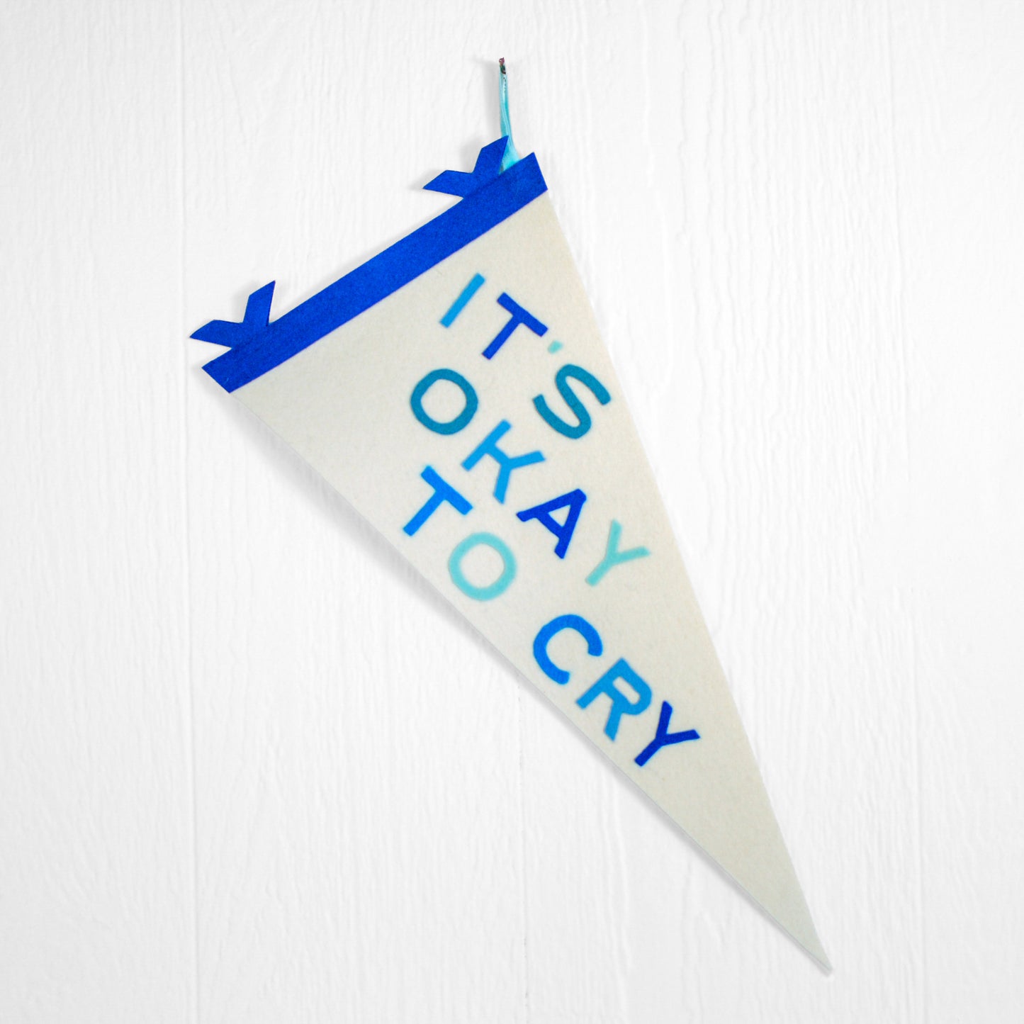 It's Okay to Cry Pennant Banner